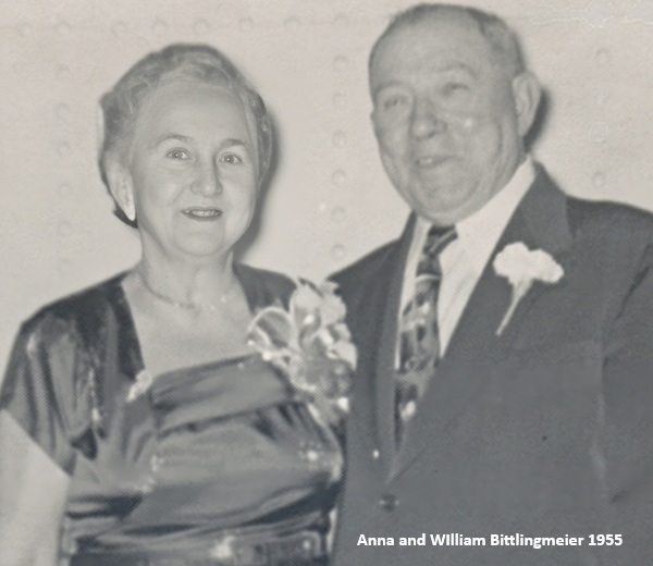 Anna and Bill Bittlingmeier 1955
