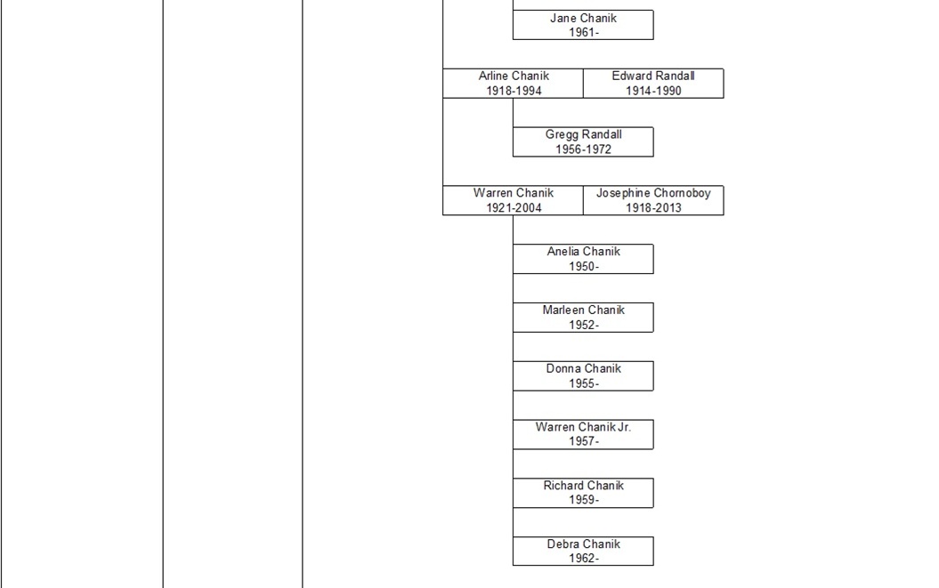 Bauer Ancestral Chart 5