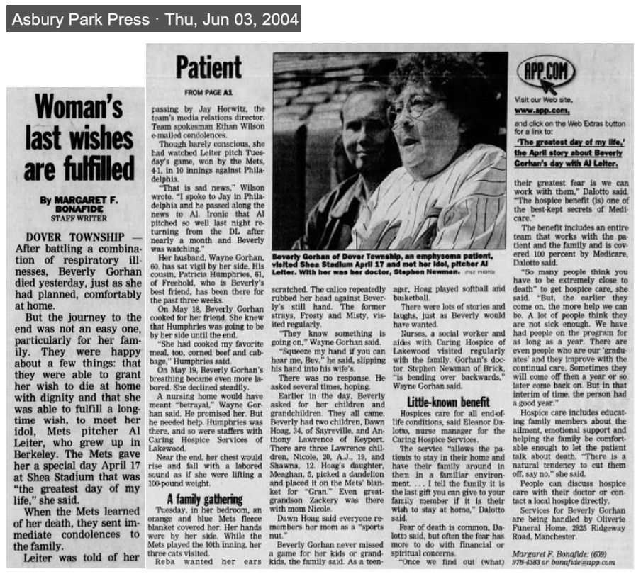 Beverly Van Doren Gorhan