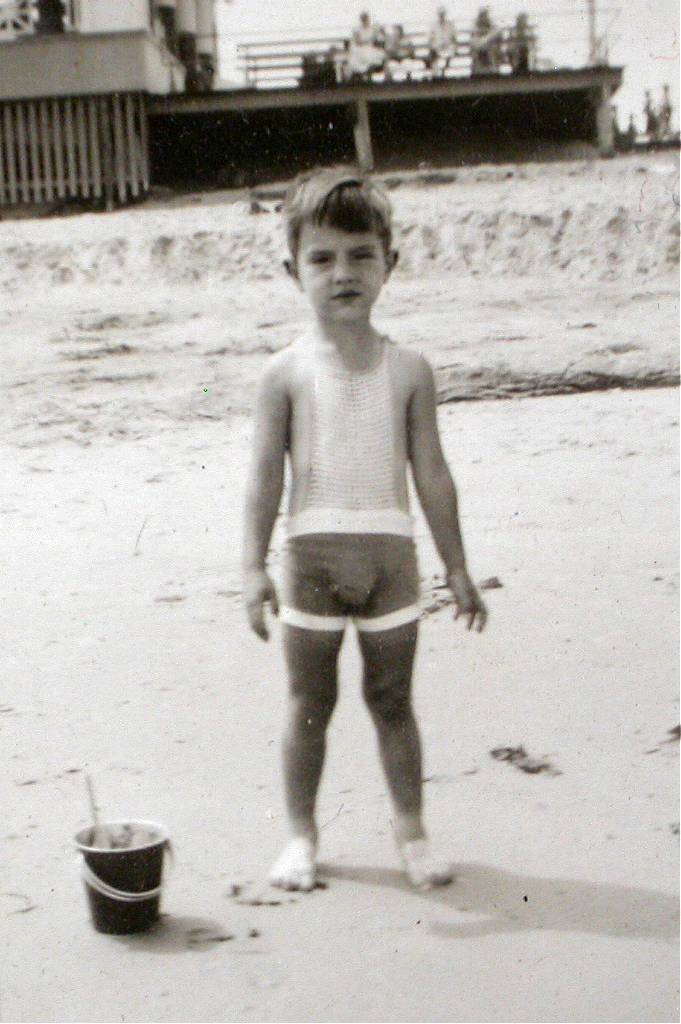 Bill Murphy at the beach