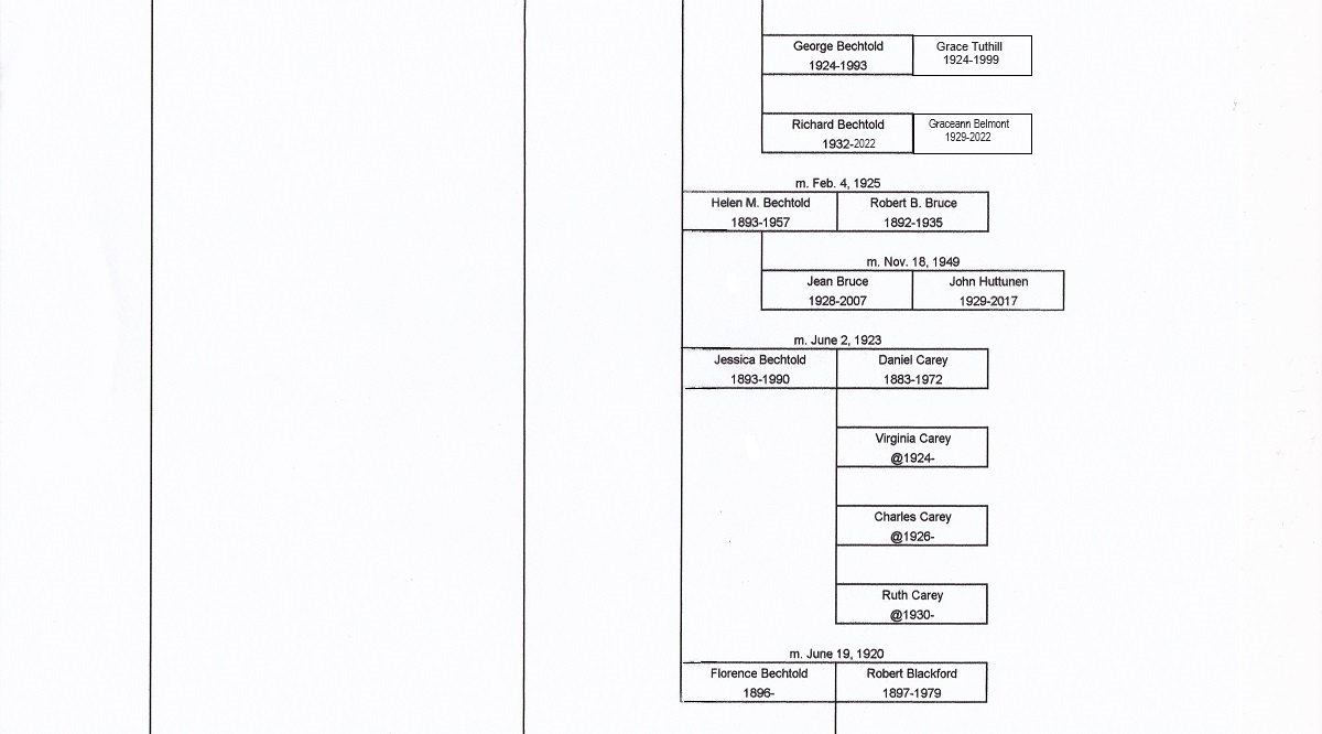 Bittlingmeier Ancestral Chart 6