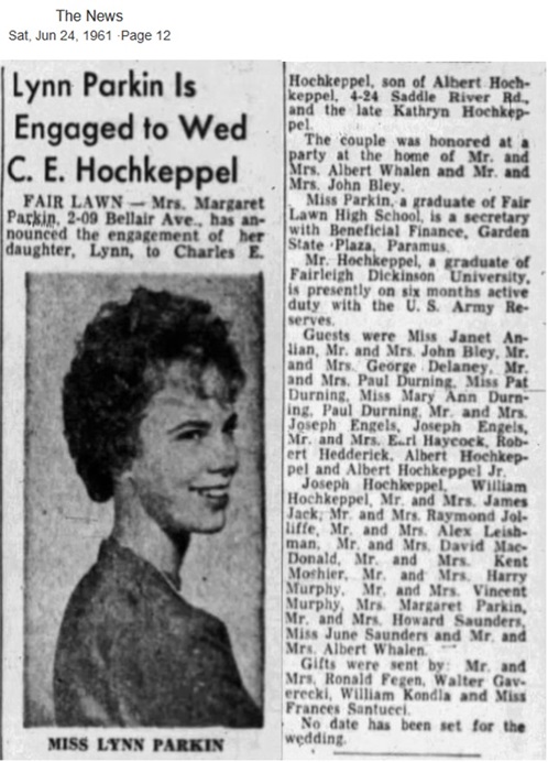 Charles Hochkeppel and Lynn Parkin Engagement