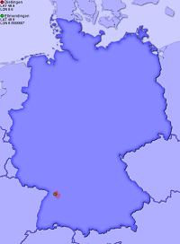 Map of Germany