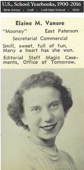 Elaine Vanore 1950