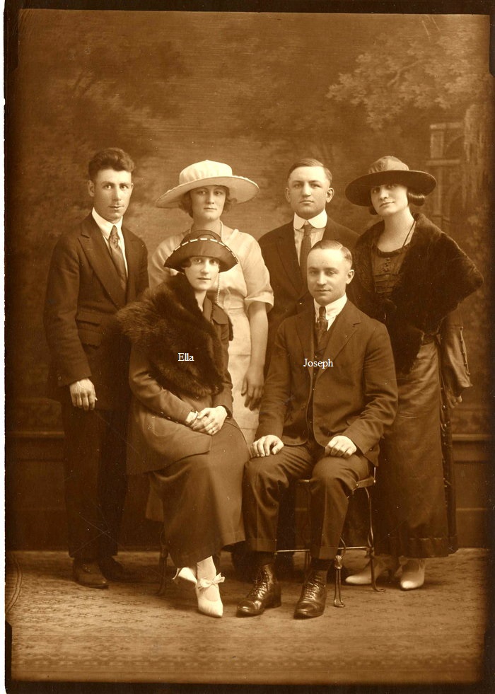 Ella Druzbacky's first marriage, to Joseph Gawlick