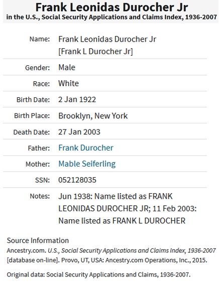 Frank Durocher SSACI