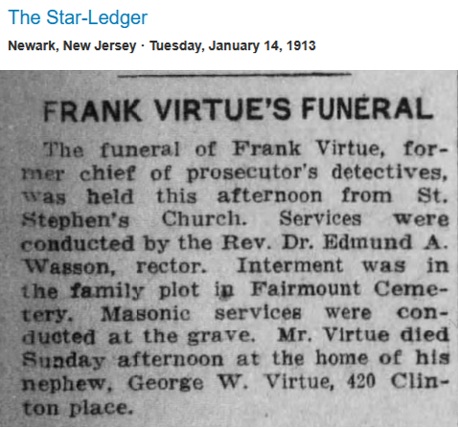 Frank Virtue Obit
