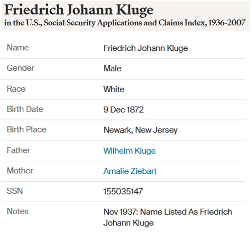 Frederick Kluge SSACI