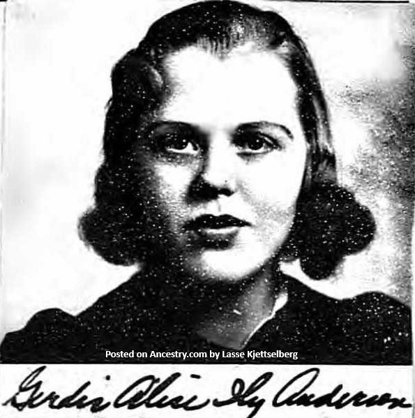 Gerdis Anderson 1940