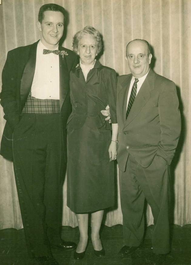 Harry, Anna and Bill Hatch
