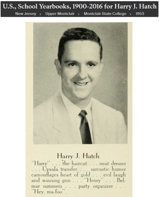 Harry Hatch 1953
