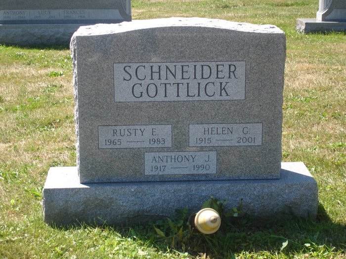 Rusty Edward Schneider Grave