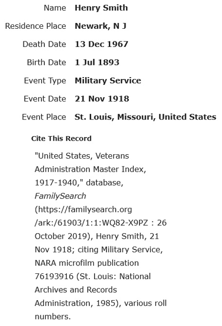 Henry Dyszkiewicz Military Service
