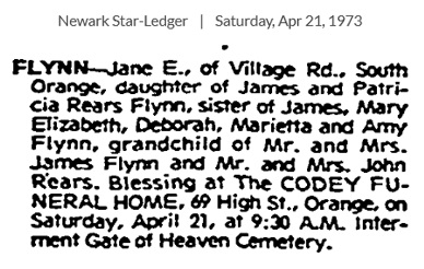 Jane E. Flynn Obituary