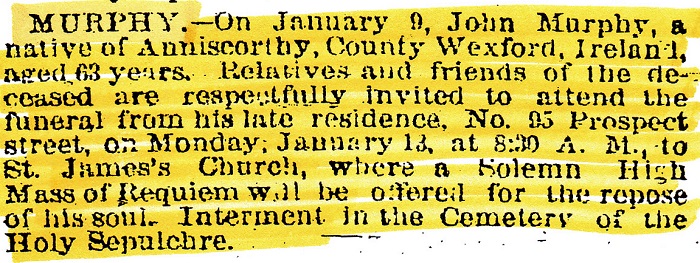 John Murphy Obituary