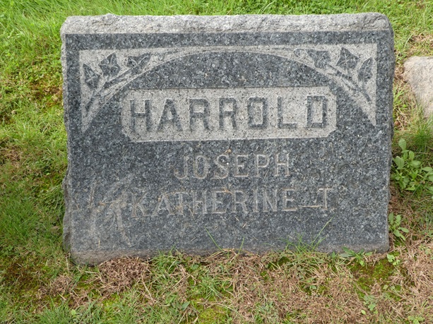 Joseph Harrold Cemetery Grave