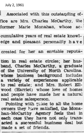 Marie Poh Monahan McCarthy