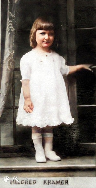 Mildred Veronica Kramer Age 2
