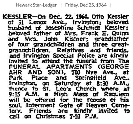Otto Kessler Obituary