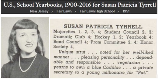 Patricia Tyrrell 1951