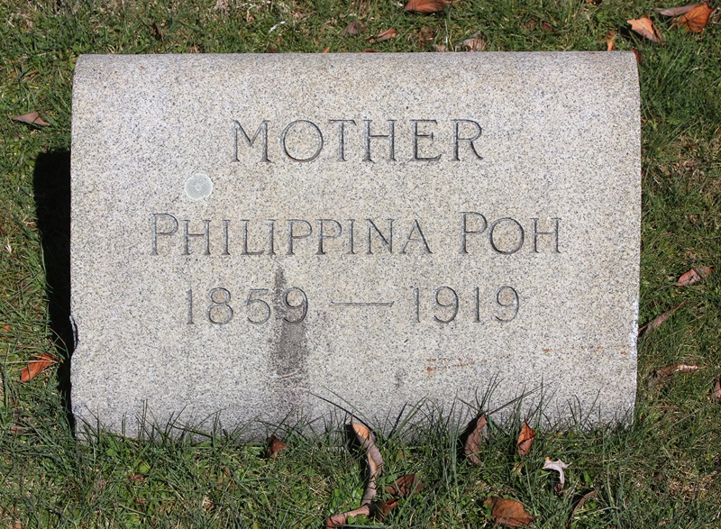 Adam Poh Cemetery Record