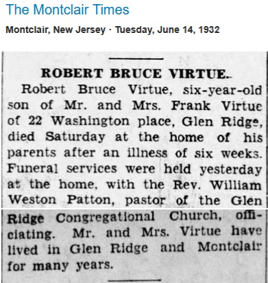 Robert Bruce Virtue Obituary