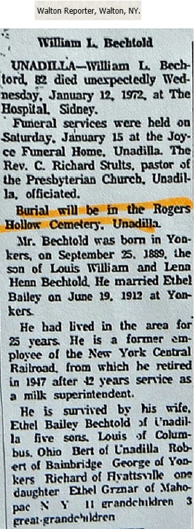 William L. Bechtold Obituary